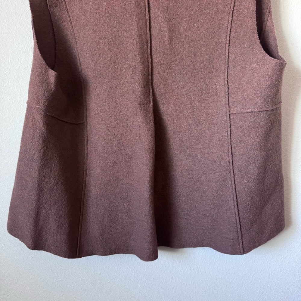 OSKA Wool Rust Color Vest - Picture 10 of 10